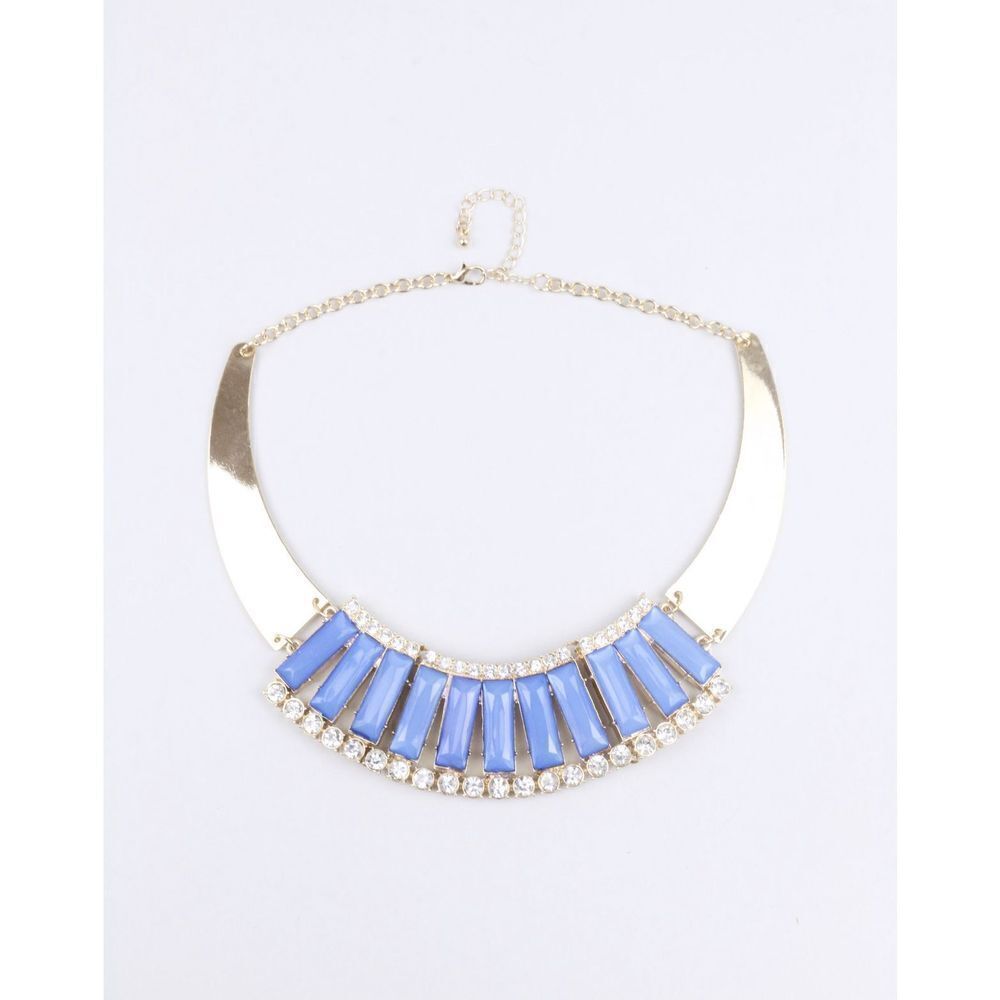 Gold Grecian Plate Necklace